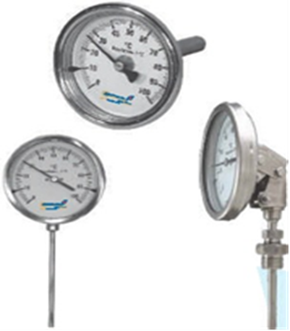 Bimetal Industrial Thermometer 